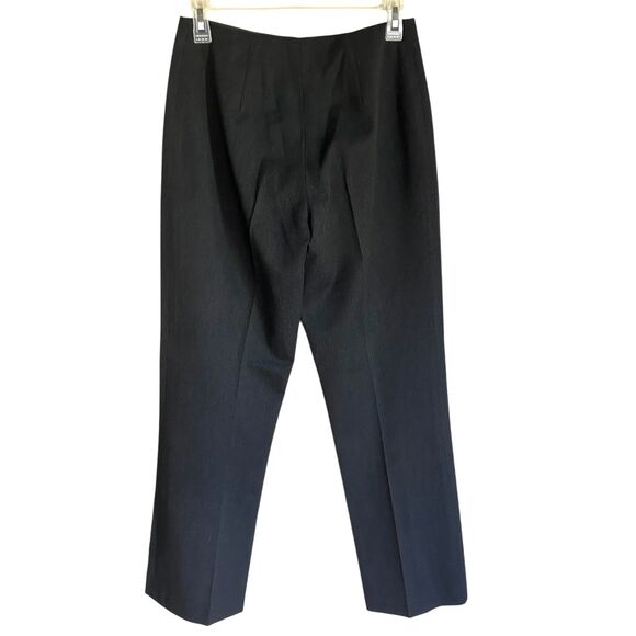 Vintage Caché Dark Gray Dress Pants Women’s Size 6 Front Zip High Waist Career - Picture 1 of 8